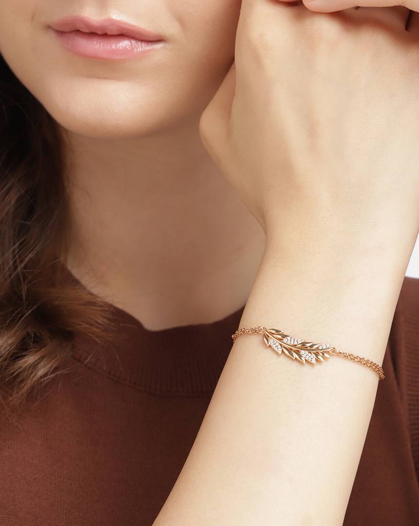 925 Sterling Silver Bracelet-Vanb856 : VANB856