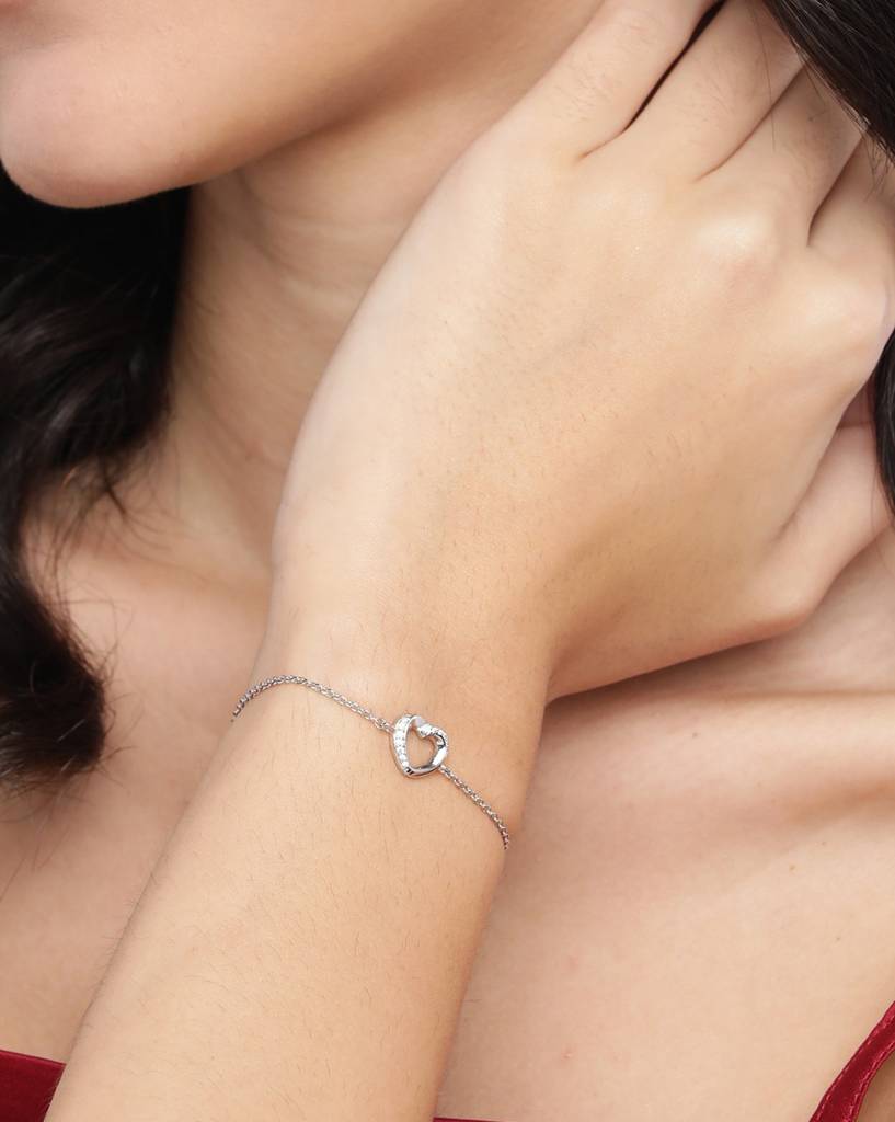 925 Sterling Silver Bracelet-Vanb884 : VANB884