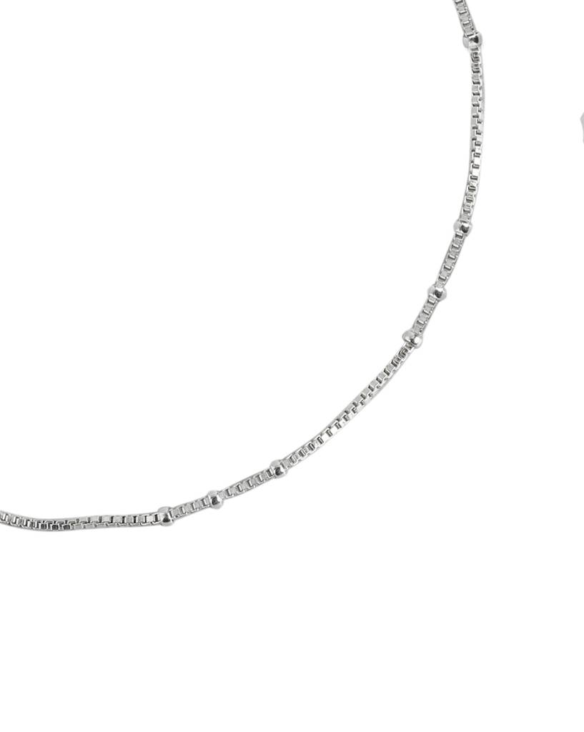 925 Sterling Silver Rhodium Plated Bracelet-Vanb960 : VANB960