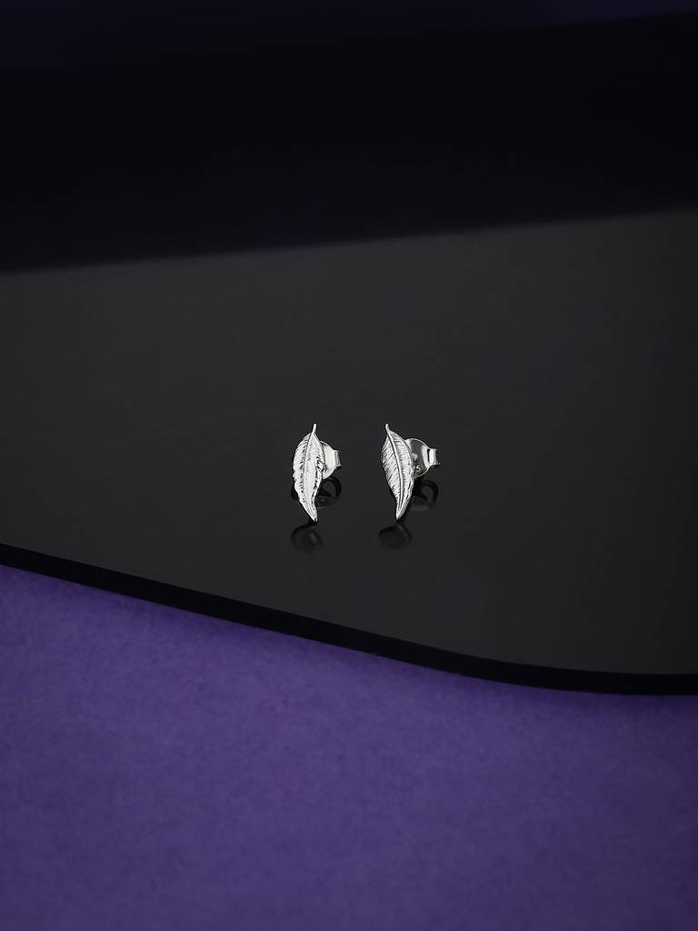 925 Sterling Silver Earrings-Vane083 : VANE083