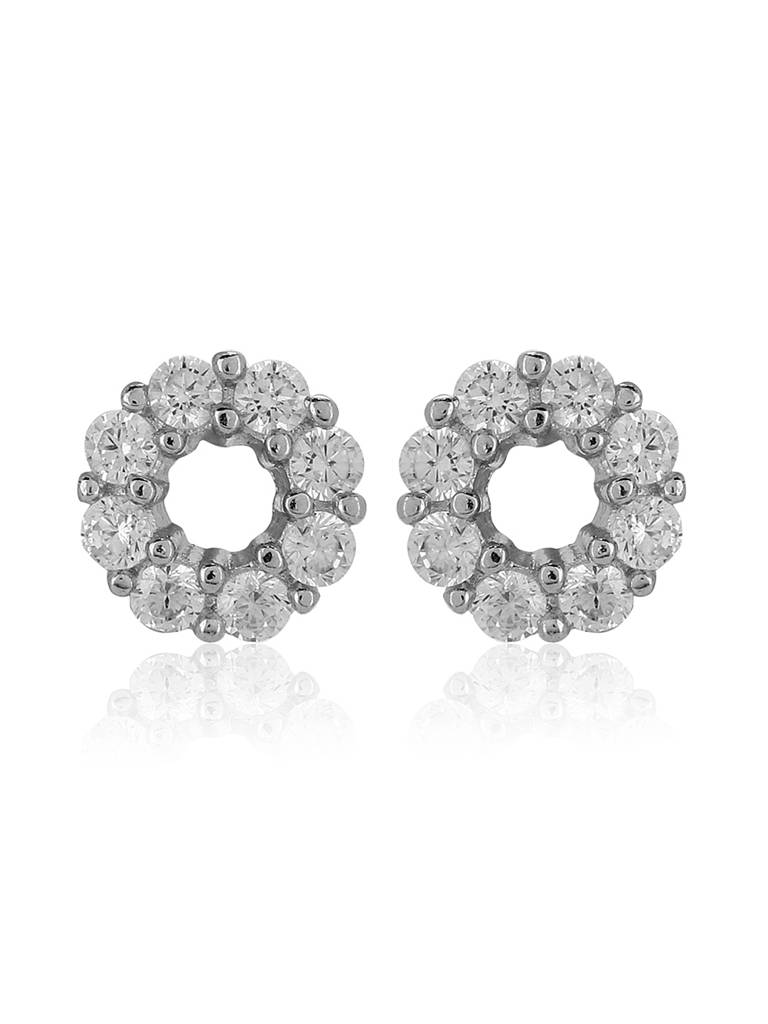 925 Sterling Silver Earrings-Vane096 : VANE096