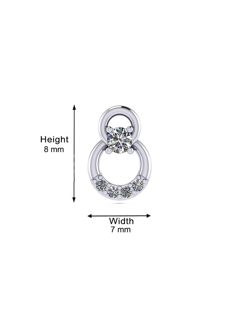 925 Sterling Silver Earrings-Vane099 : VANE099