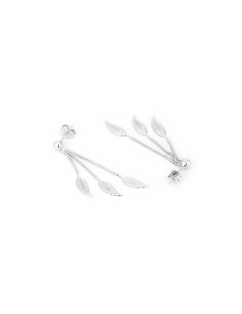 925 Sterling Silver Earrings-Vane115 : VANE115