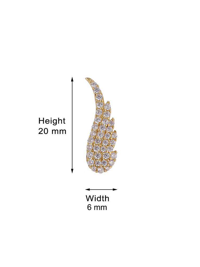 925 Sterling Silver Earrings-Vane139 : VANE139