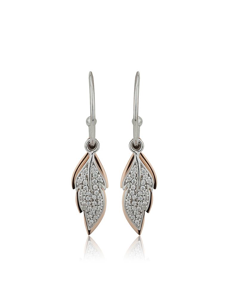 925 Sterling Silver Earrings-Vane161 : VANE161