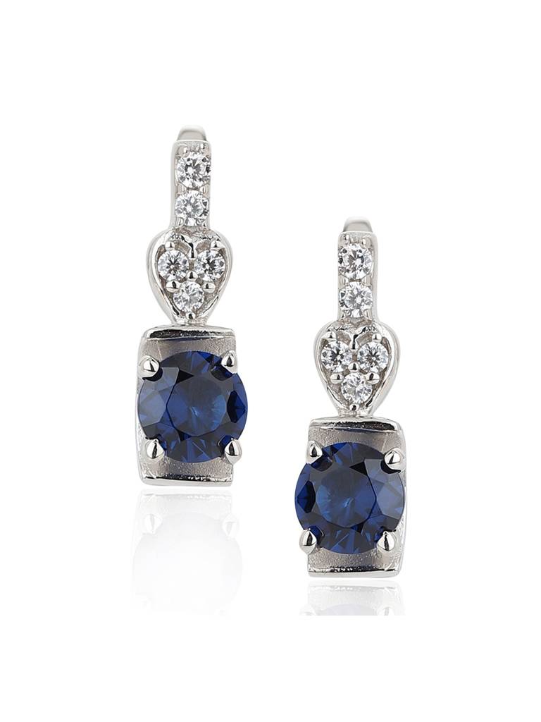 925 Sterling Silver Earrings-Vane341 : VANE341