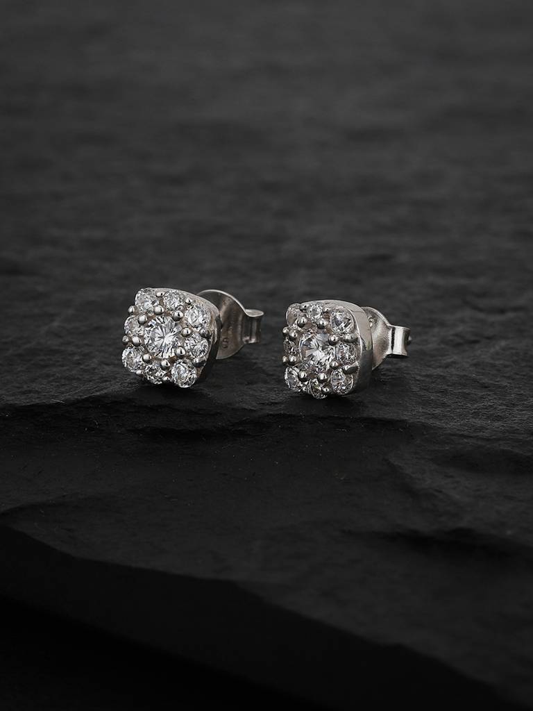 925 Sterling Silver Earrings-Vane388 : VANE388