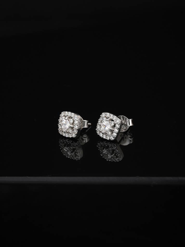925 Sterling Silver Earrings-Vane403 : VANE403