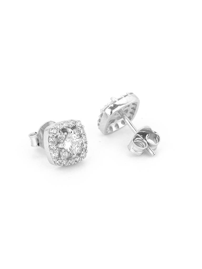 925 Sterling Silver Earrings-Vane403 : VANE403