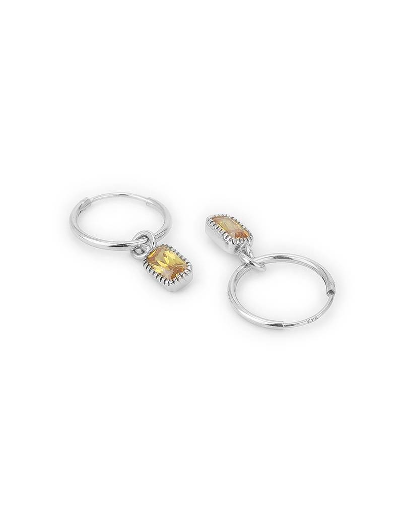 925 Sterling Silver Earrings-Vane498 : VANE498