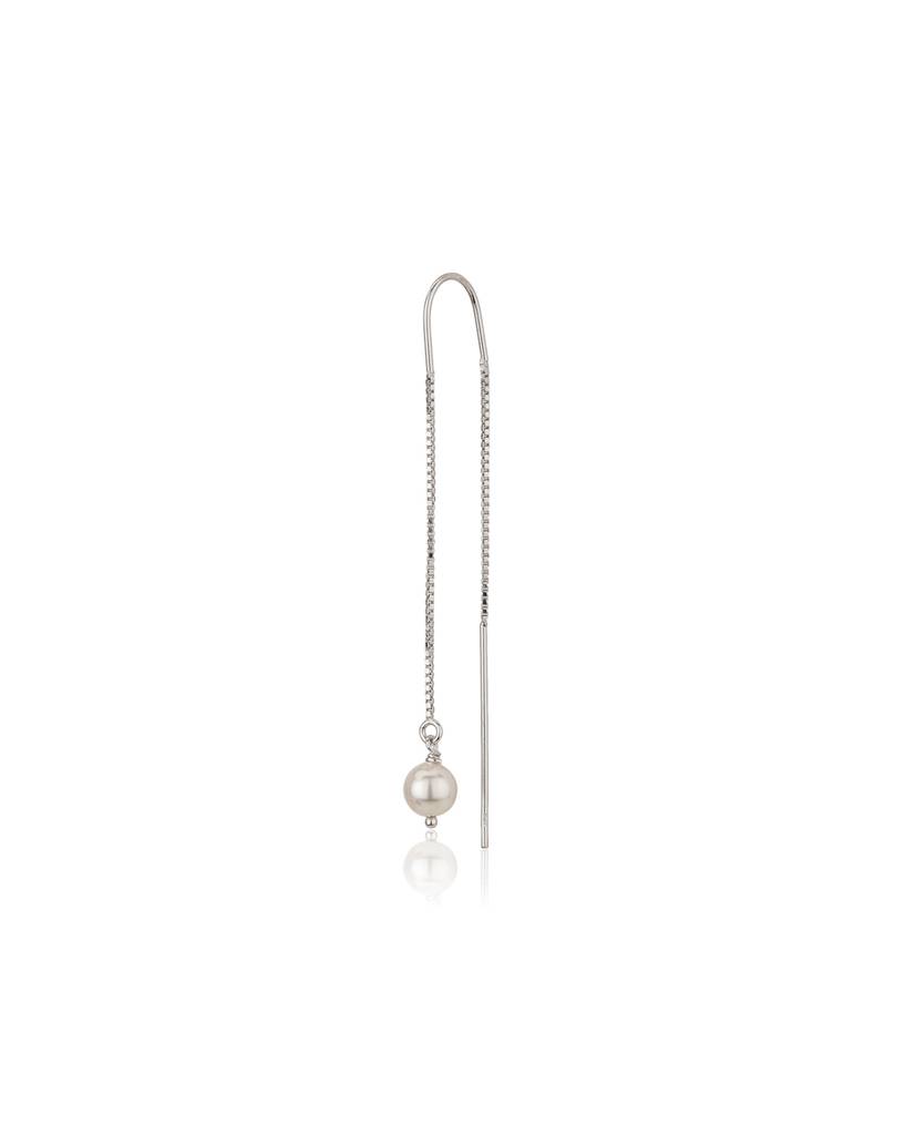 925 Sterling Silver Earrings-Vane622 : VANE622