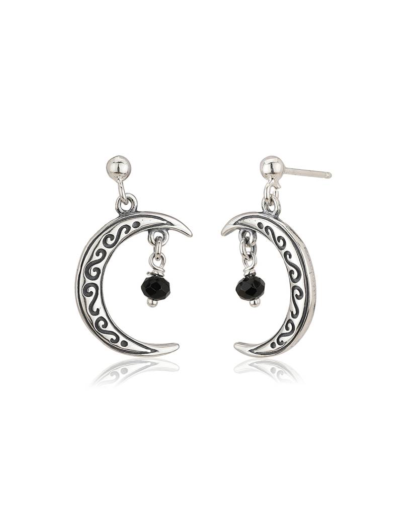 925 Sterling Silver Earrings-Vane635 : VANE635