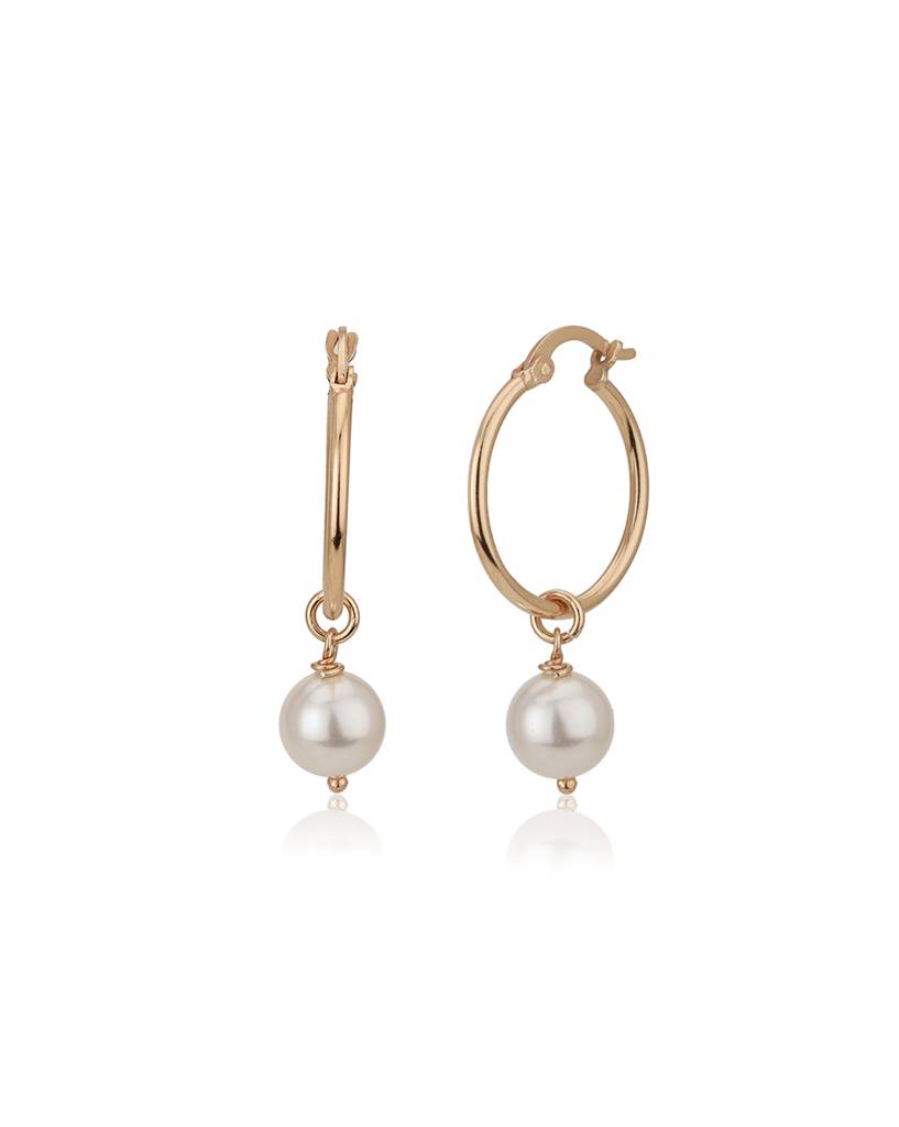 925 Sterling Silver Earrings-Vane665 : VANE665