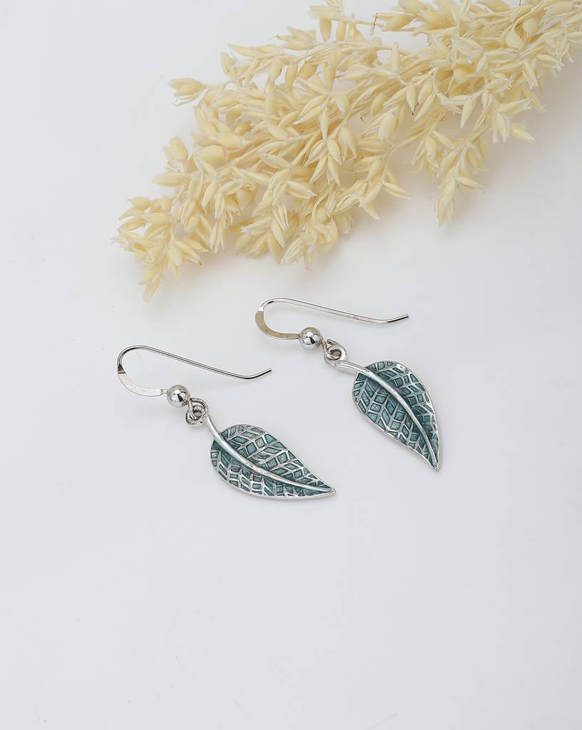 925 Sterling Silver Earrings-Vane735 : VANE735