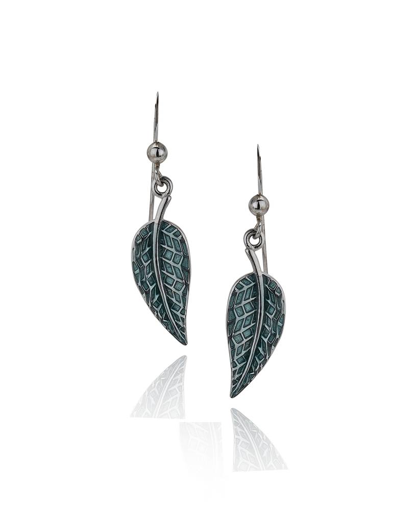 925 Sterling Silver Earrings-Vane735 : VANE735