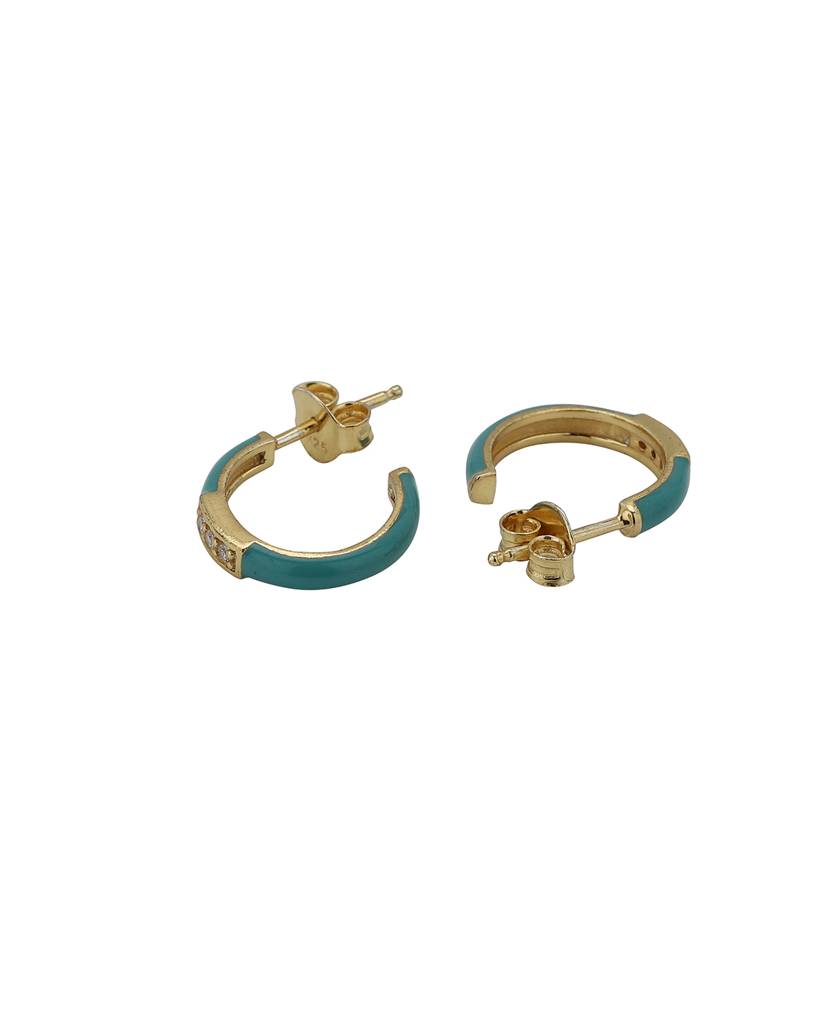 925 Sterling Silver Earrings-Vane739 : VANE739