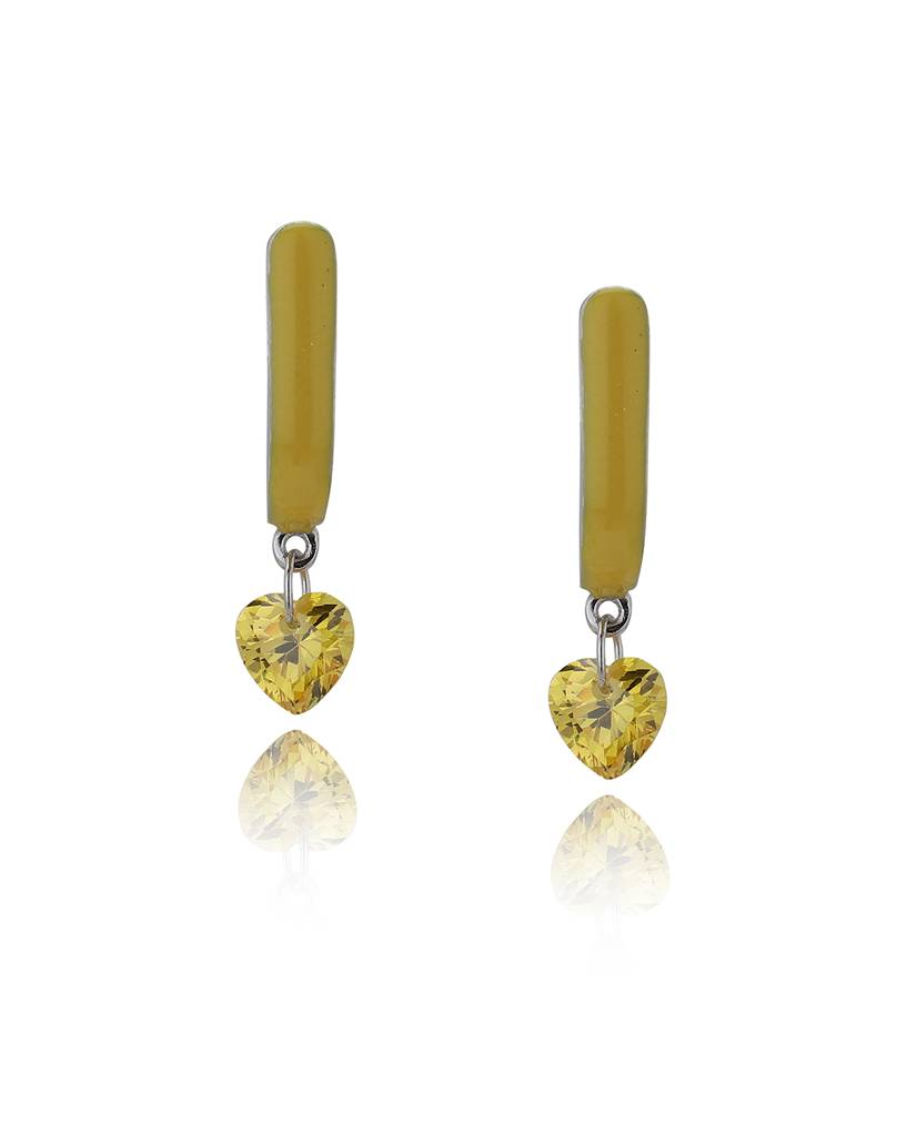 925 Sterling Silver Earrings-Vane745 : VANE745