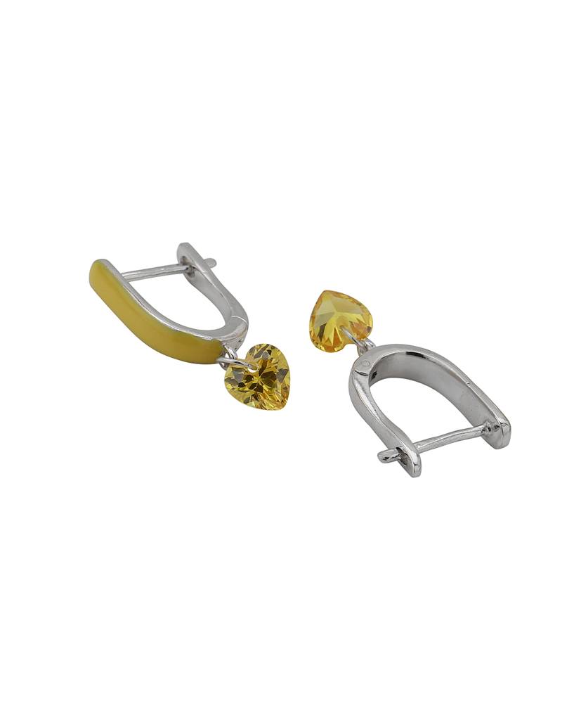 925 Sterling Silver Earrings-Vane745 : VANE745