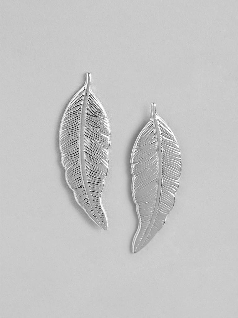 925 Sterling Silver Earrings-Vane783 : VANE783