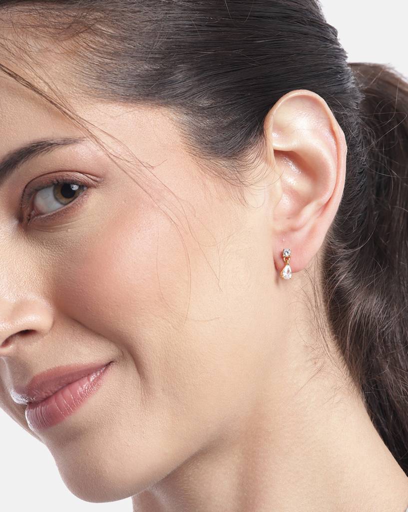 925 Sterling Silver Earrings-Vane793 : VANE793