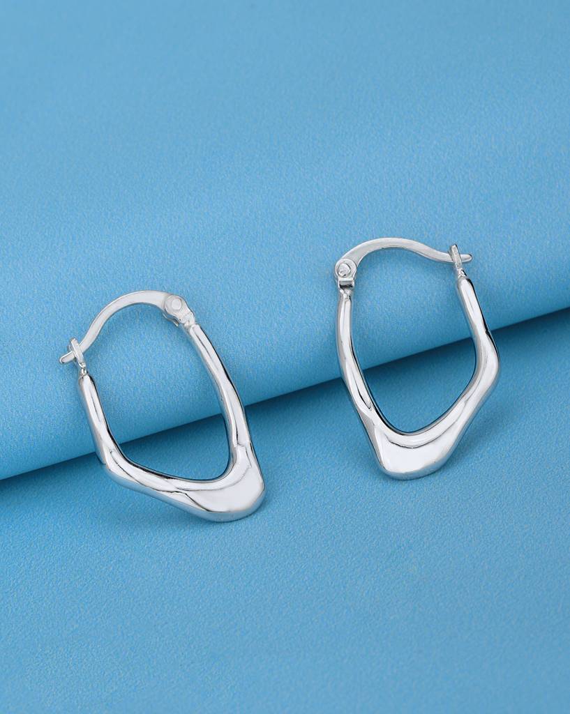 925 Sterling Silver Earrings-Vane795 : VANE795