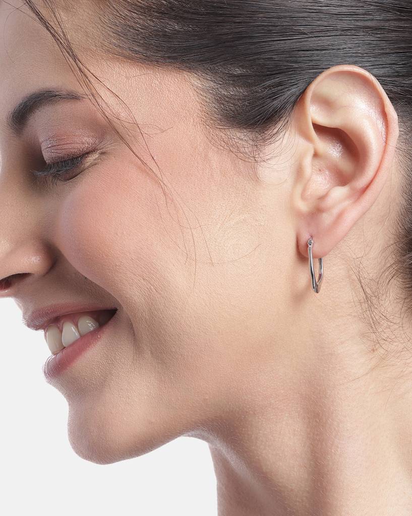 925 Sterling Silver Earrings-Vane795 : VANE795