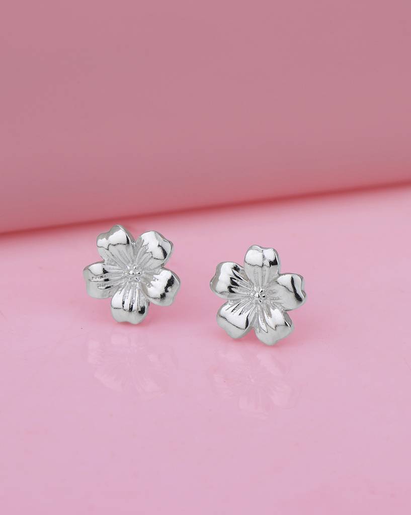 925 Sterling Silver Earrings-Vane796 : VANE796