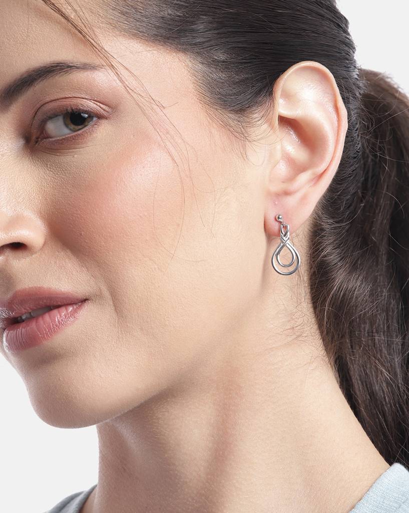 925 Sterling Silver Earrings-Vane797 : VANE797
