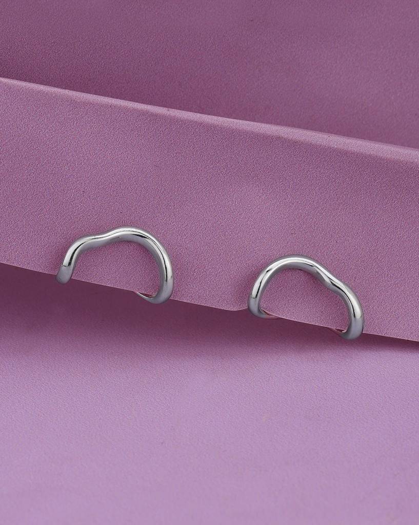 925 Sterling Silver Earrings-Vane799 : VANE799