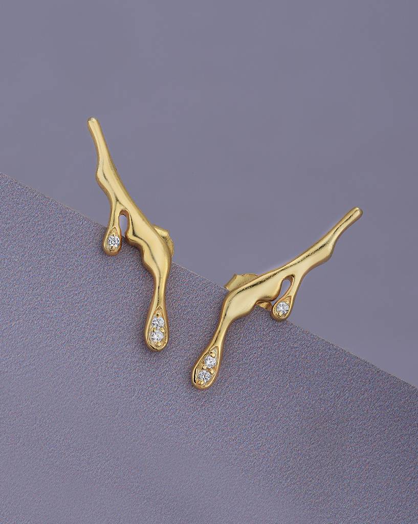 925 Sterling Silver Earrings-Vane801 : VANE801