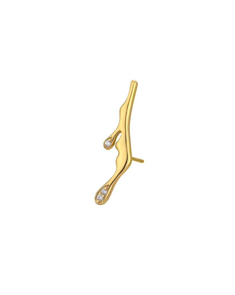 925 Sterling Silver Earrings-Vane801 : VANE801