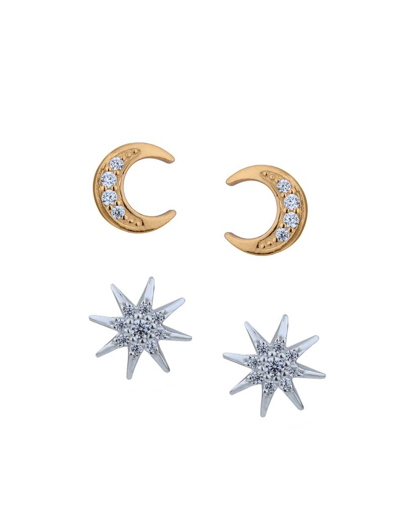 925 Sterling Silver Earrings-Vane858 : VANE858