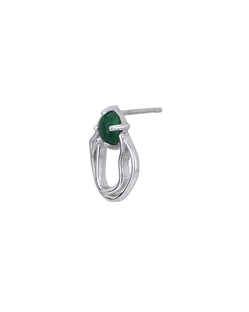 925 Sterling Silver Earrings-Vane886 : VANE886