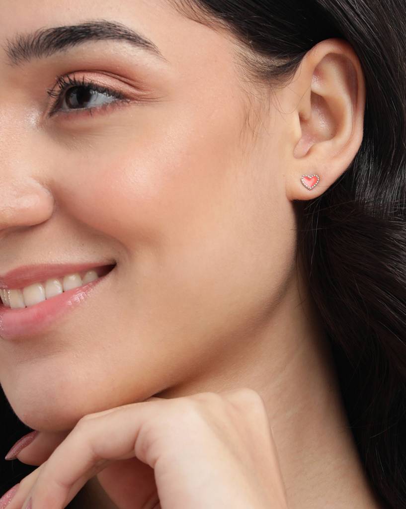 925 Sterling Silver Earrings-Vane887 : VANE887