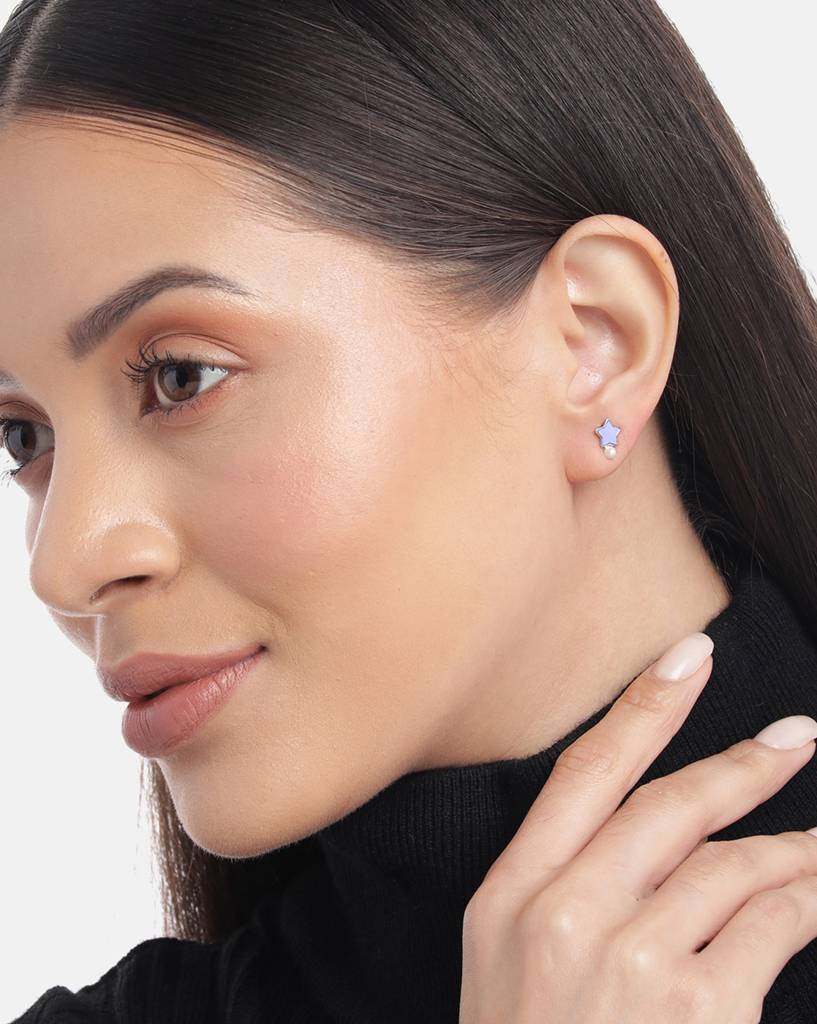 925 Sterling Silver Earrings-Vane888 : VANE888