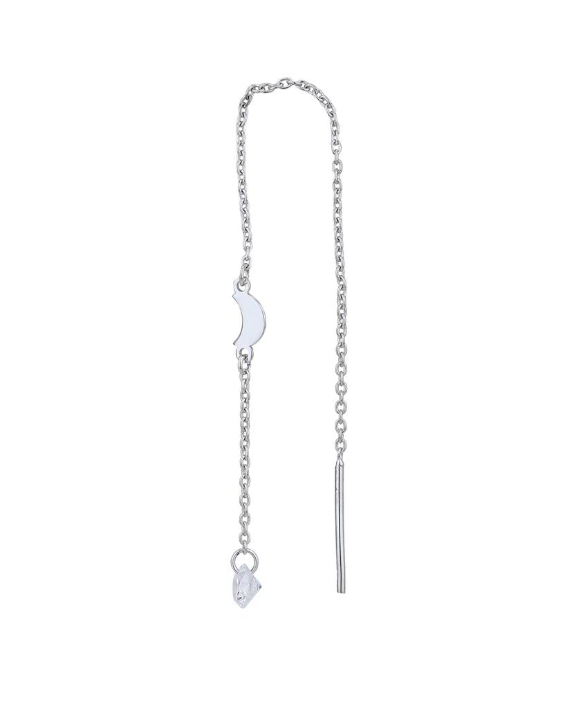 925 Sterling Silver Earrings-Vane891 : VANE891