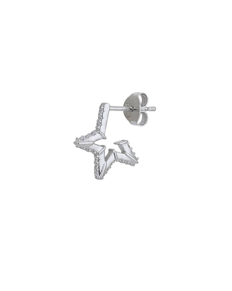 925 Sterling Silver Earrings-Vane893 : VANE893