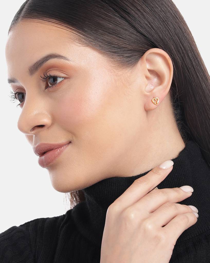 925 Sterling Silver Earrings-Vane897 : VANE897