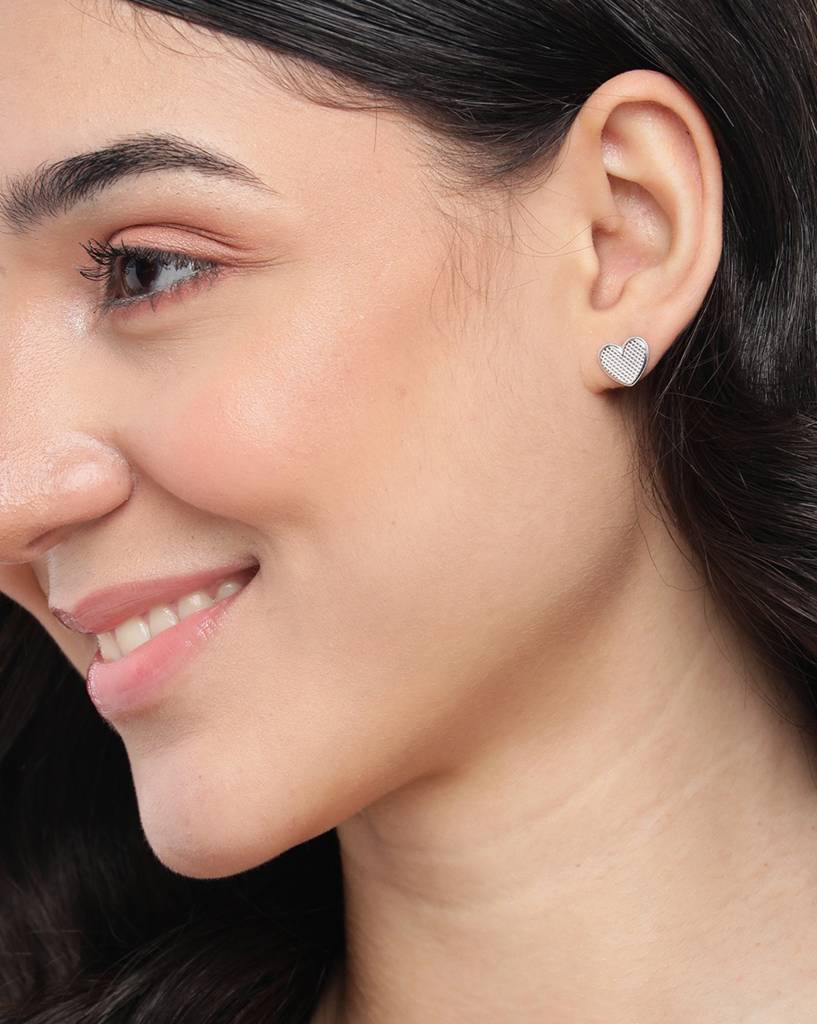 925 Sterling Silver Earrings-Vane898 : VANE898