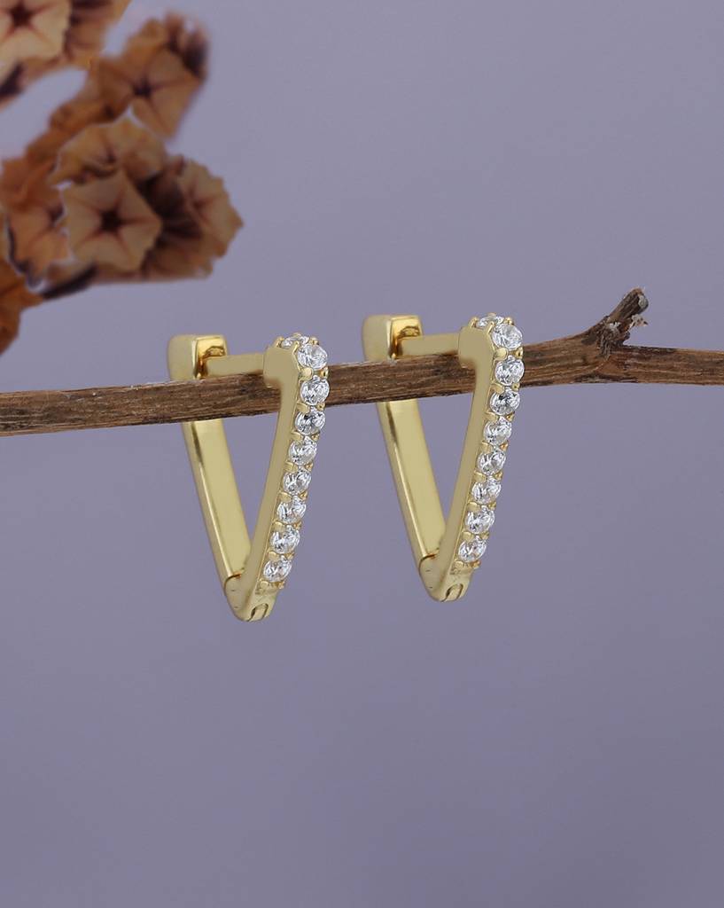 925 Sterling Silver Earrings-Vane904 : VANE904