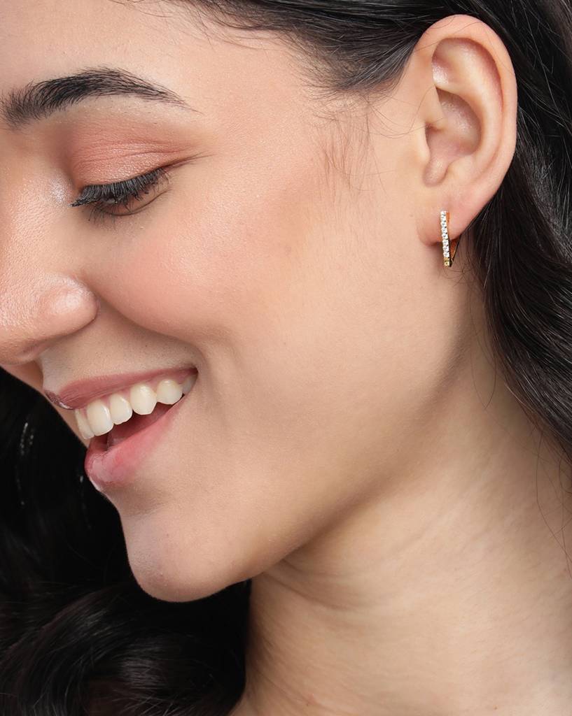 925 Sterling Silver Earrings-Vane904 : VANE904