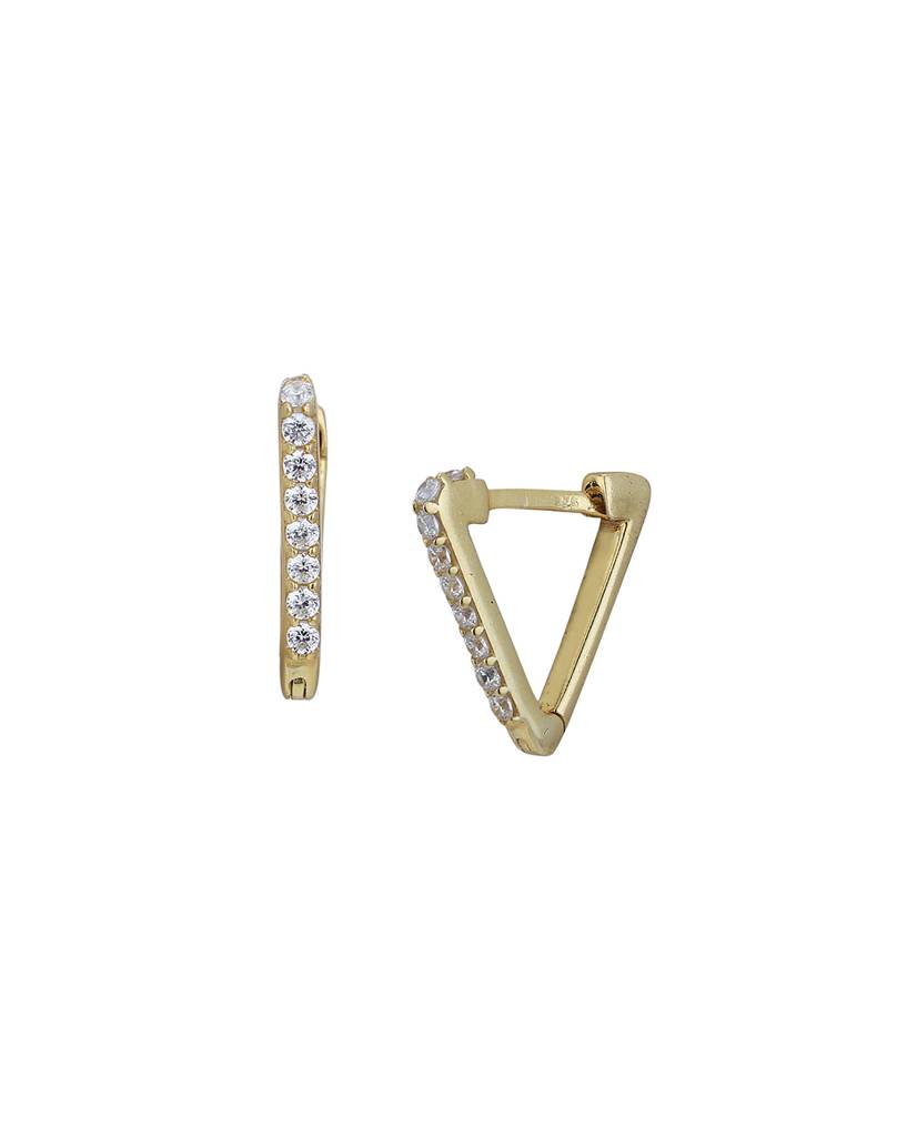 925 Sterling Silver Earrings-Vane904 : VANE904