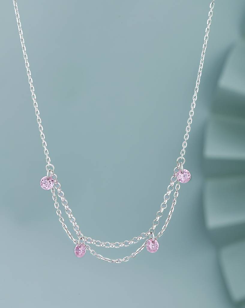 Vanbelle 925 Sterling Silver Necklace And Chains-Vann908 : VANN908