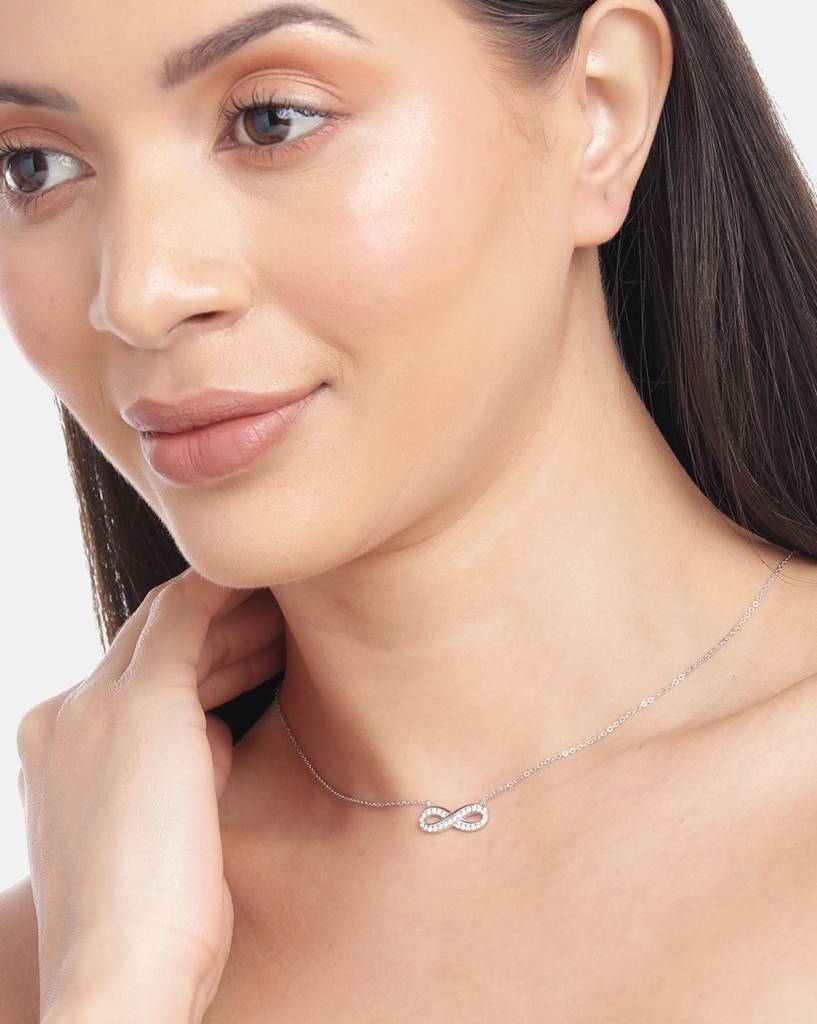 Vanbelle 925 Sterling Silver Necklace And Chains-Vann909 : VANN909