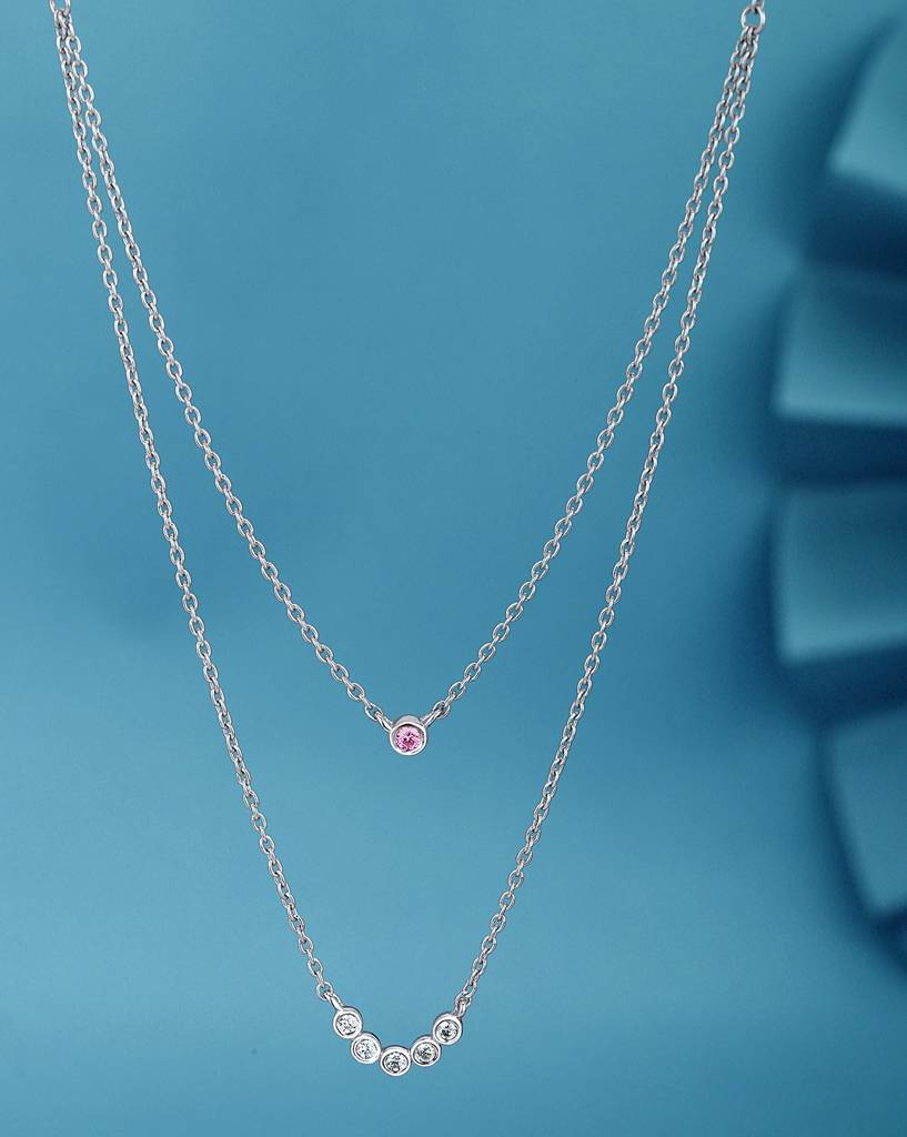 Vanbelle 925 Sterling Silver Necklace And Chains-Vann910 : VANN910