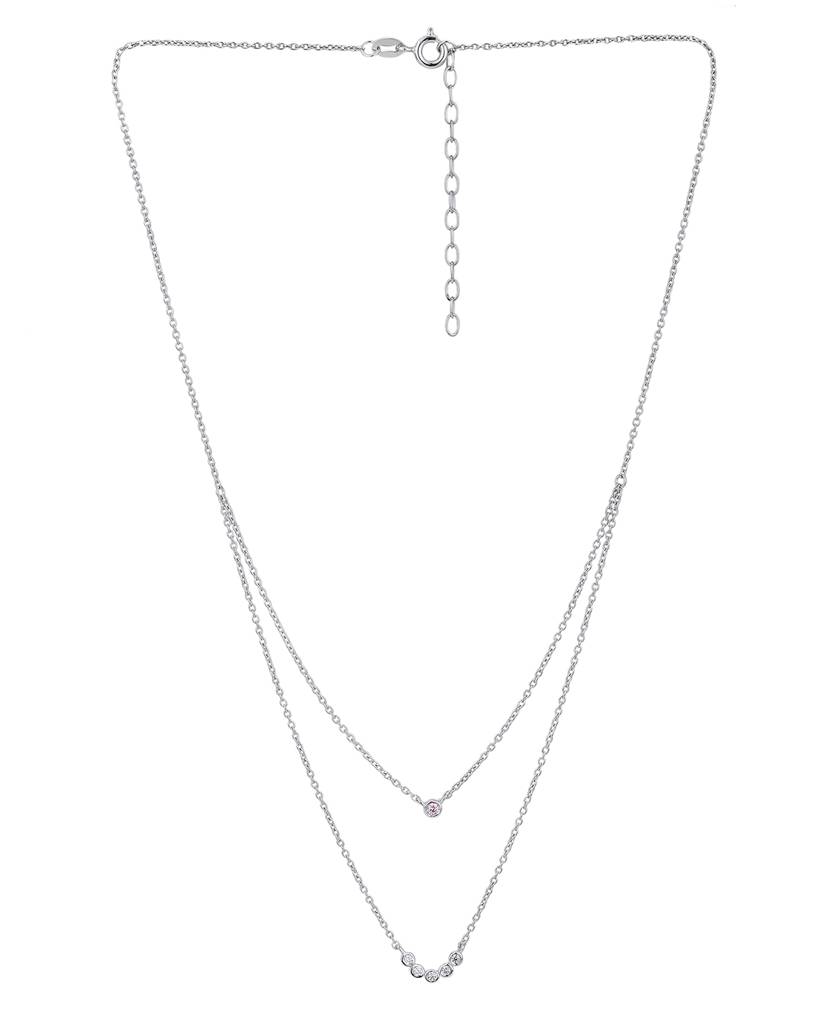 Vanbelle 925 Sterling Silver Necklace And Chains-Vann910 : VANN910