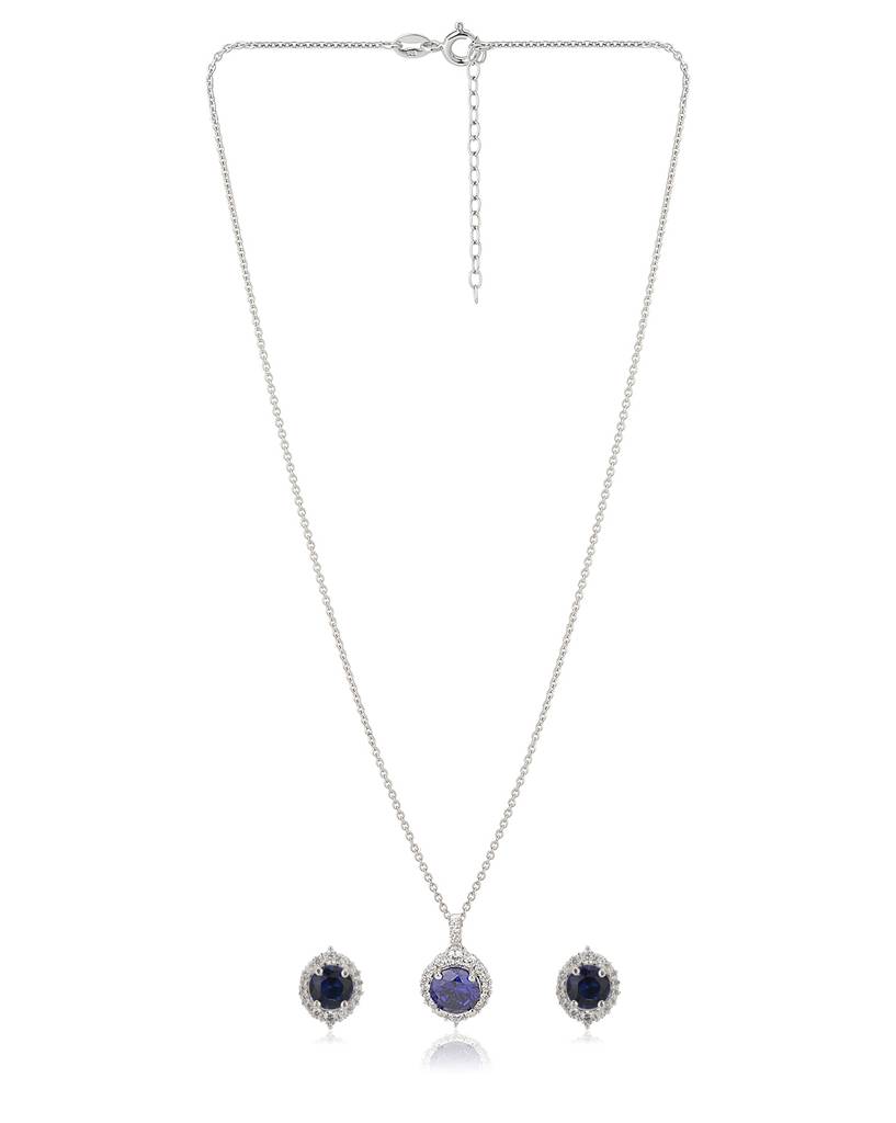 Vanbelle 925 Sterling Silver Jewellery Set-Vans531 : VANS531