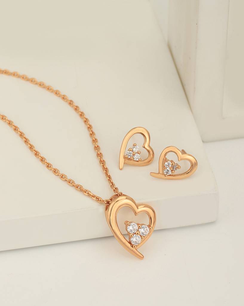 Vanbelle 925 Sterling Silver Jewellery Set-Vans877 : VANS877