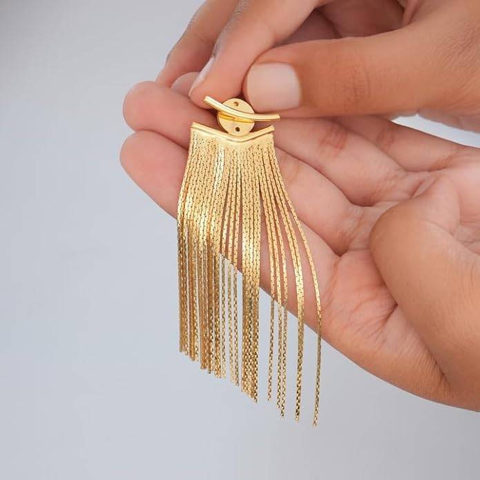 Aria Tassel Dangle Earrings For Women And Girls : VARARAGO