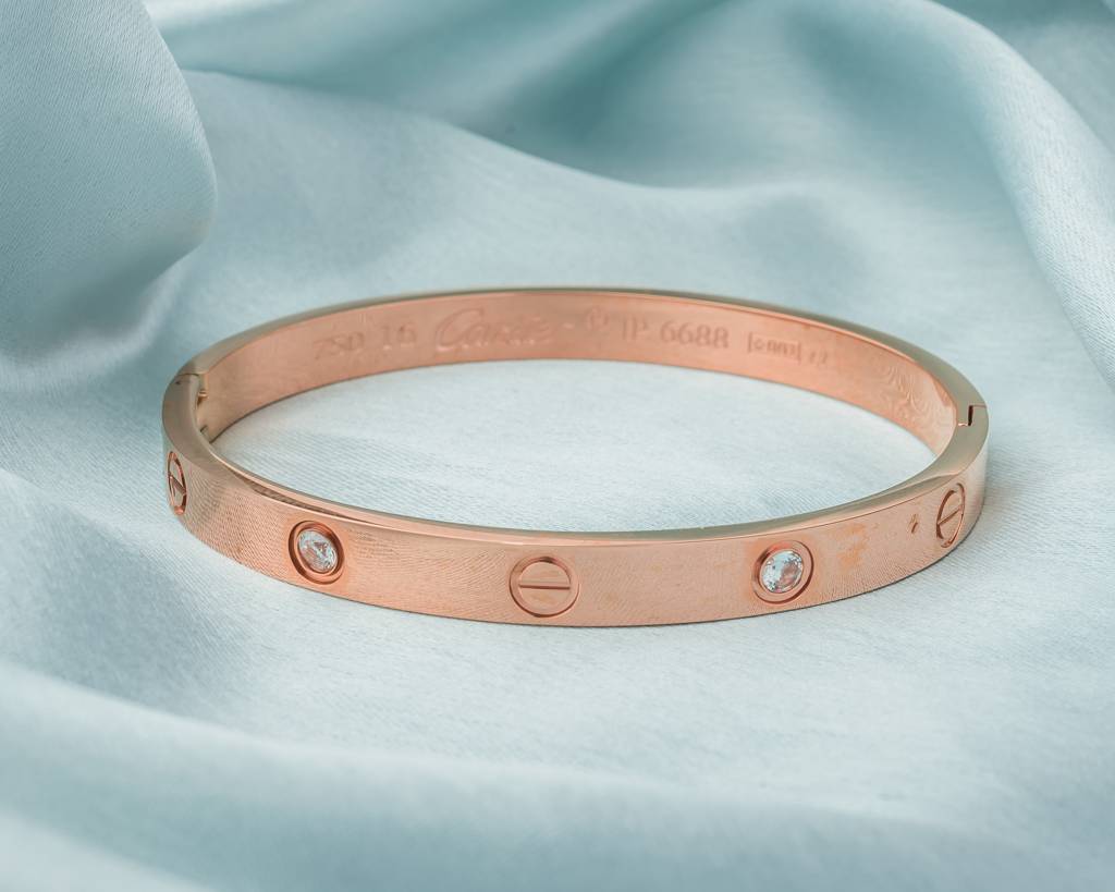 Vivinia By Vidhi Mehra Florence Rose Gold Womens Kada -Vb809 : VB809